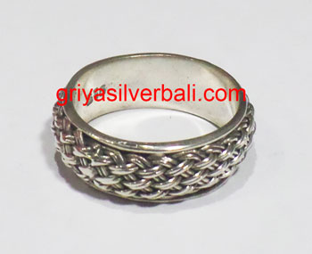 Ring No Stone bali silver bead