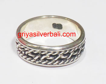 Ring No Stone bali silver bead