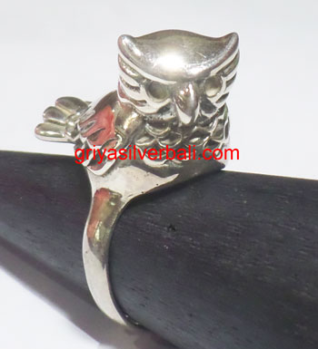 Ring No Stone bali silver bead