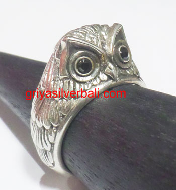 Ring No Stone bali silver bead