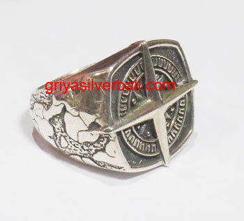 Ring No Stone bali silver bead