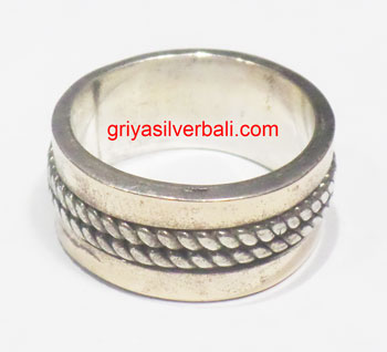 Ring No Stone bali silver bead