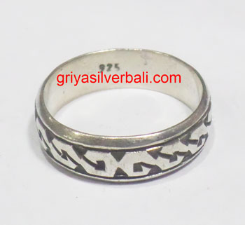 Ring No Stone bali silver bead