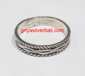 Ring No Stone bali silver bead