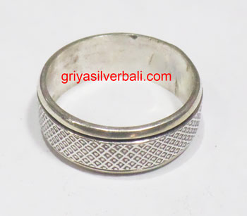 Ring No Stone bali silver bead