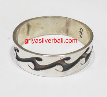 Ring No Stone bali silver bead