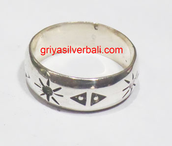 Ring No Stone bali silver bead