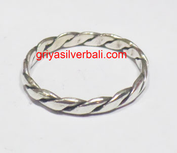 Ring No Stone bali silver bead