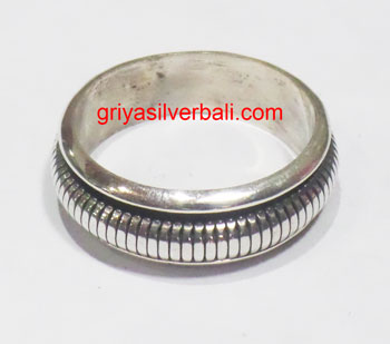 Ring No Stone bali silver bead