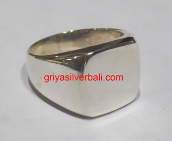 Ring No Stone bali silver bead