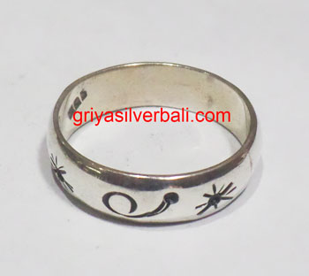 Ring No Stone bali silver bead