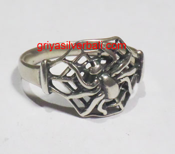 Ring No Stone bali silver bead