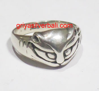 Ring No Stone bali silver bead