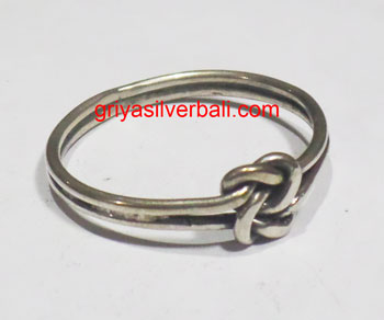 Ring No Stone bali silver bead