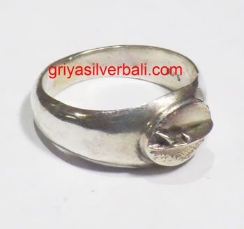 Ring No Stone bali silver bead