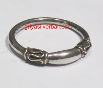 Ring No Stone bali silver bead