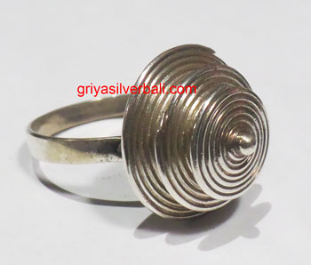 Ring No Stone bali silver bead