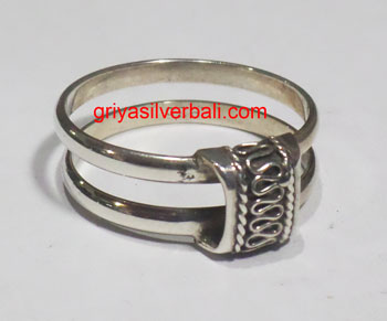 Ring No Stone bali silver bead