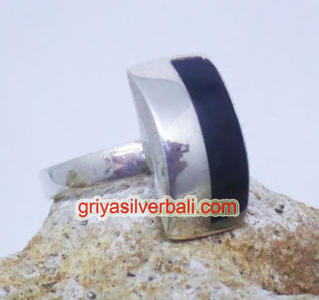 Ring With Stone bali silver bead