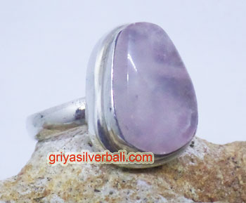 Ring With Stone bali silver bead