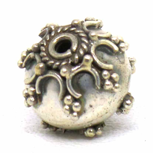 Round Beads bali silver bead