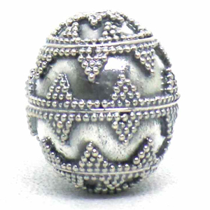 Round Beads bali silver bead