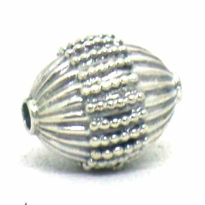 Round Beads bali silver bead