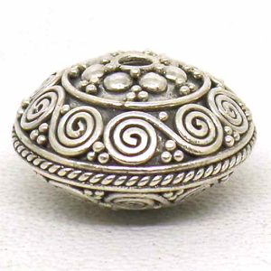 Round Beads bali silver bead