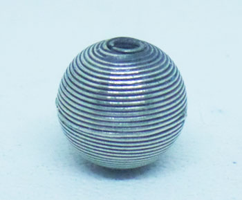 Round Beads bali silver bead