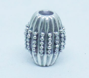 Round Beads bali silver bead