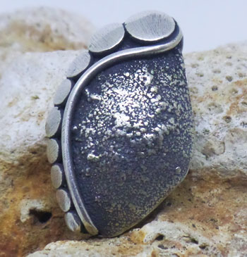 Silver Shell Bead bali silver bead