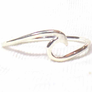 Simple Minimalist Ring bali silver bead