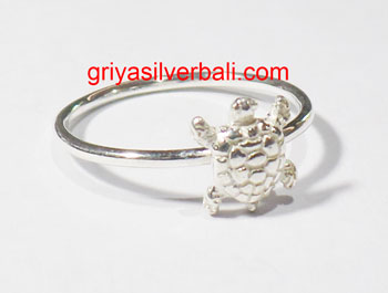 Simple Minimalist Ring bali silver bead