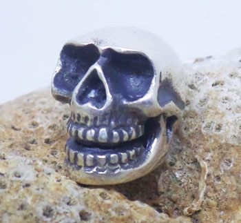 Skull Bead bali silver bead