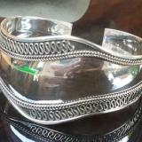 Bangle bali silver bead