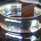 Bangle bali silver bead