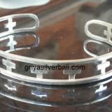 Bangle bali silver bead