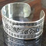 Bangle bali silver bead