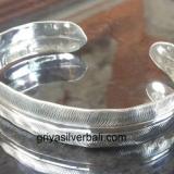 Bangle bali silver bead