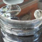 Bangle bali silver bead