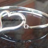 Bangle bali silver bead