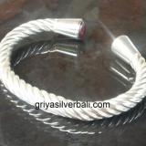 Bangle bali silver bead