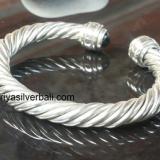 Bangle bali silver bead