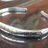 Bangle bali silver bead