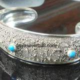 Bangle bali silver bead