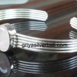 Bangle bali silver bead