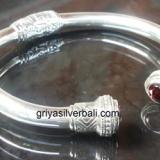 Bangle bali silver bead