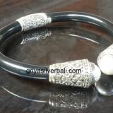 Bangle bali silver bead