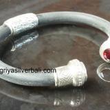 Bangle bali silver bead