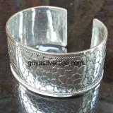 Bangle bali silver bead